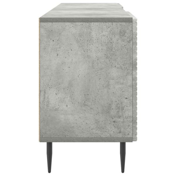 ТВ шкаф Бетонно сиво 150 x 31 x 50 см Инженерна дървесина