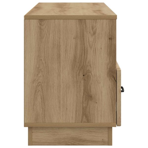 ТВ шкаф Дъб артизан 102 x 34,5 x 47 см Инженерна дървесина