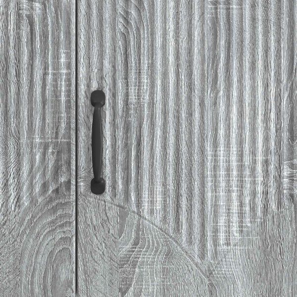 ТВ шкаф Сива сонома 99 x 34,5 x 47 см Инженерна дървесина