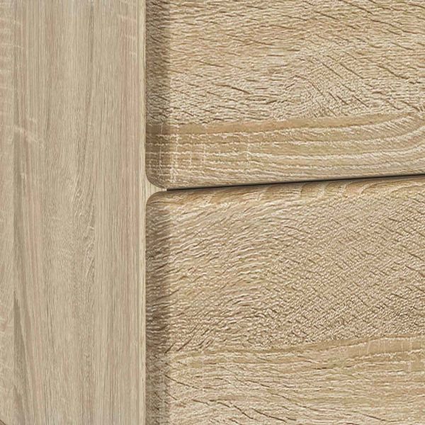 Нощен шкаф с чекмедже 2 pcs Дъб сонома 43 x 34,5 x 47,5 см