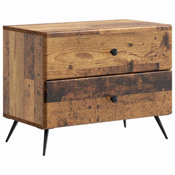 Нощен шкаф Старо дърво 62 x 34,5 x 47,5 см Инженерна дървесина