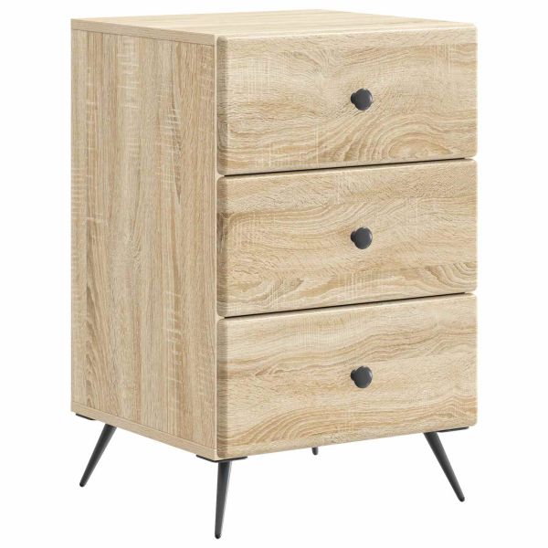 Нощен шкаф Дъб сонома 43 x 41 x 66,5 см Инженерна дървесина