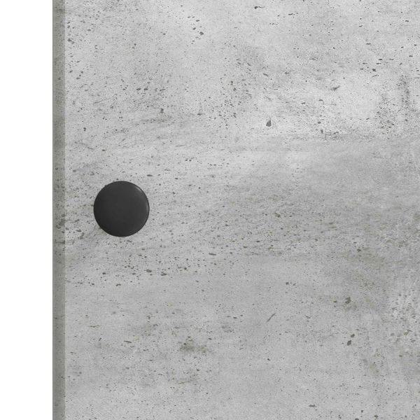 Служебен шкаф Бетонно сиво 33 x 34,5 x 90 см