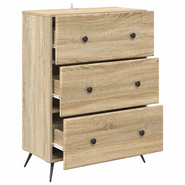 Чекмеджетен шкаф Дъб сонома 66 x 34,5 x 90 см