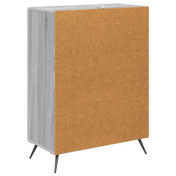 Чекмеджетен шкаф Сива сонома 66 x 34,5 x 90 см