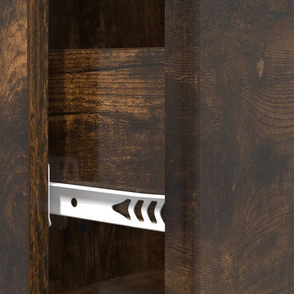 Чекмеджетен шкаф Опушен дъб 33 x 34,5 x 90 см