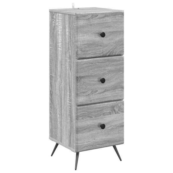 Чекмеджетен шкаф Сива сонома 33 x 34,5 x 90 см