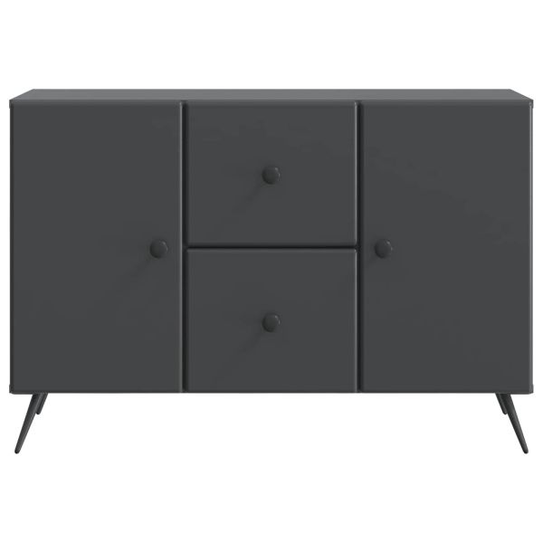 Служебен шкаф Черно 89 x 34,5 x 60 см Инженерна дървесина