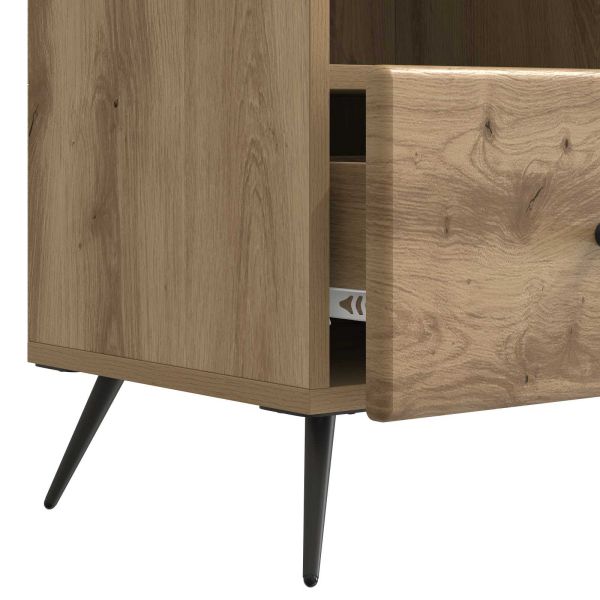 ТВ шкаф Дъб артизан 102 x 34,5 x 50 см Инженерна дървесина