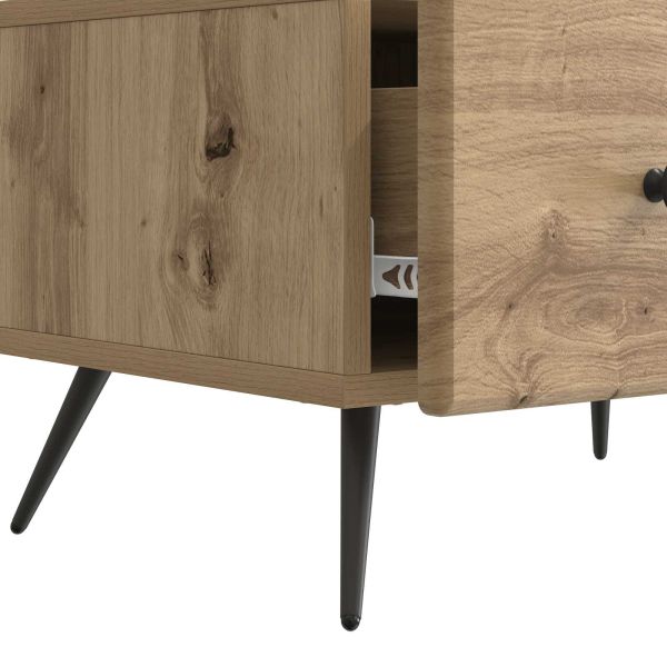 ТВ шкаф Дъб артизан 147 x 34,5 x 30 см Инженерна дървесина