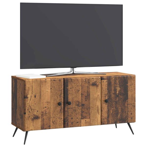 ТВ шкаф Старо дърво 99 x 34,5 x 50 см Инженерна дървесина