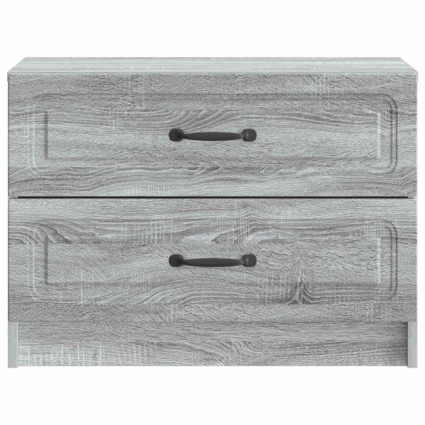 Нощен шкаф Сива сонома 62 x 34,5 x 44,5 см Инженерна дървесина