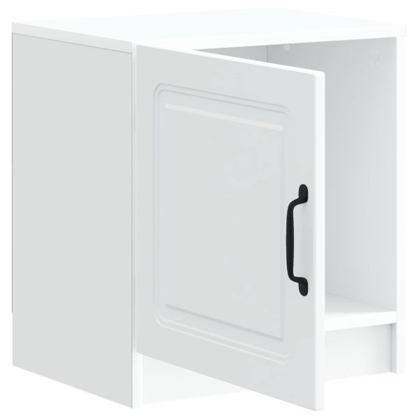Нощен шкаф 2 pcs Бяло 43 x 34,5 x 47 см Инженерна дървесина