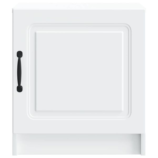 Нощен шкаф 2 pcs Бяло 43 x 34,5 x 47 см Инженерна дървесина
