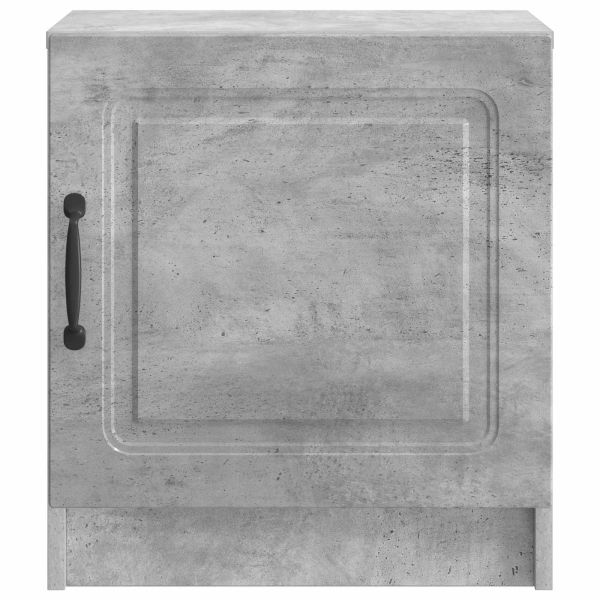 Нощен шкаф 2 pcs Бетонно сиво 43 x 34,5 x 47 см