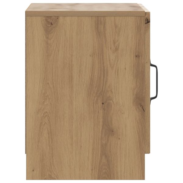 Нощен шкаф 2 pcs Дъб артизан 43 x 34,5 x 47 см