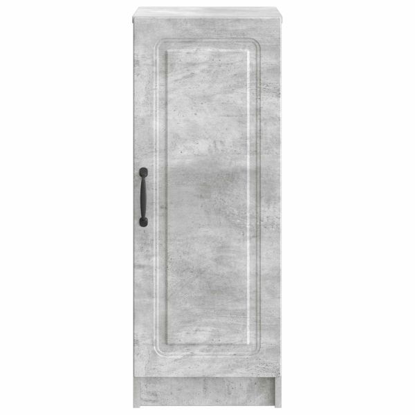 Служебен шкаф Бетонно сиво 33 x 34,5 x 87 см