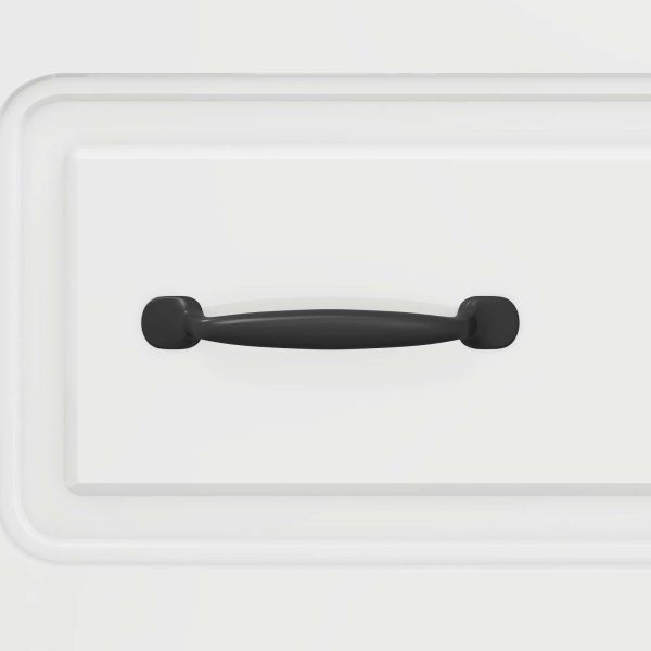 Чекмеджетен шкаф Бял гланц 66 x 34,5 x 87 см