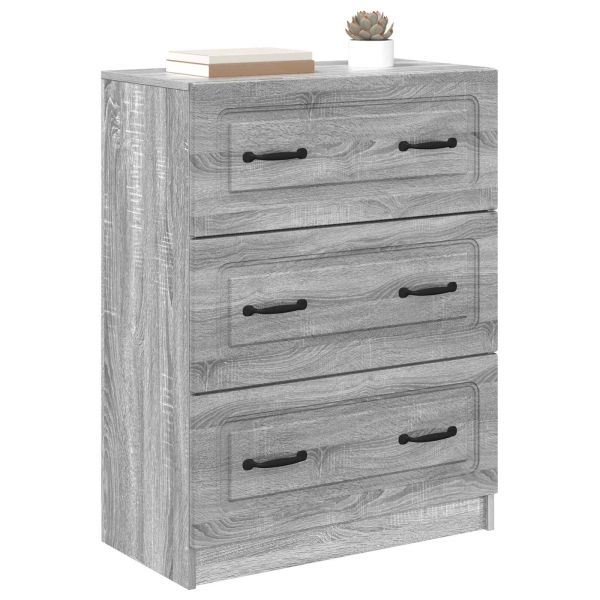 Чекмеджетен шкаф Сива сонома 66 x 34,5 x 87 см