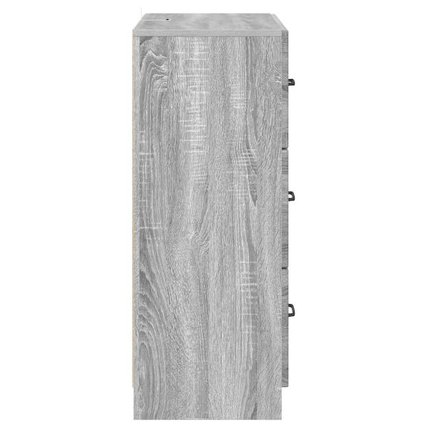 Чекмеджетен шкаф Сива сонома 66 x 34,5 x 87 см