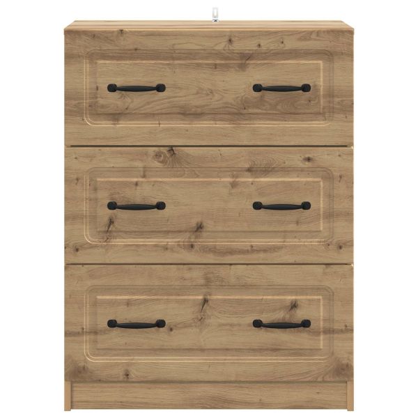 Чекмеджетен шкаф Дъб артизан 66 x 34,5 x 87 см