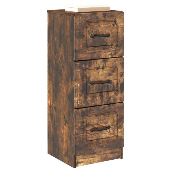 Чекмеджетен шкаф Опушен дъб 33 x 34,5 x 87 см