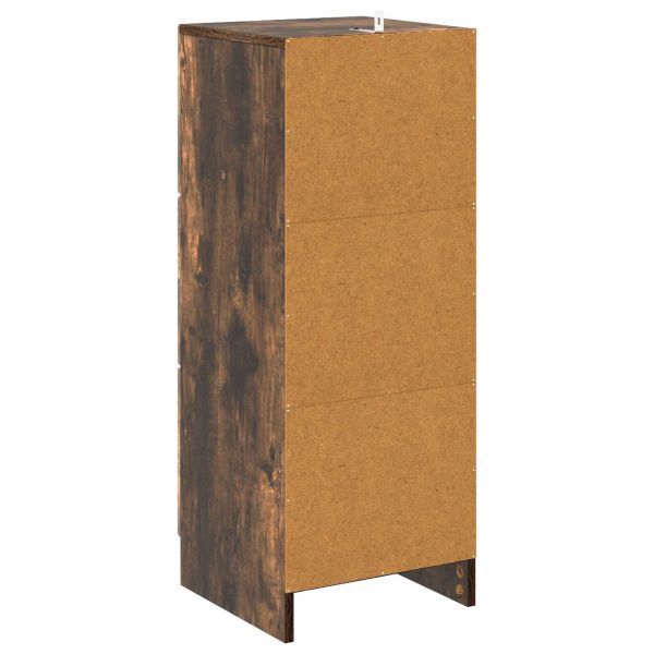 Чекмеджетен шкаф Опушен дъб 33 x 34,5 x 87 см