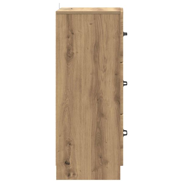 Чекмеджетен шкаф Дъб артизан 33 x 34,5 x 87 см