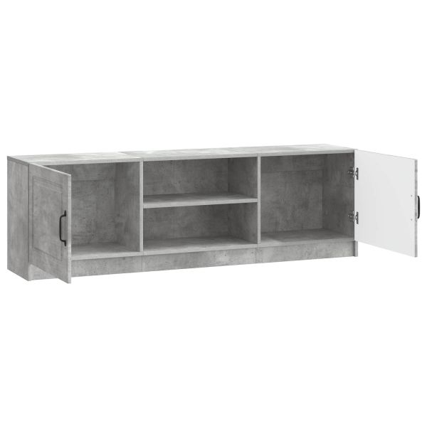 ТВ шкаф Бетонно сиво 150 x 31 x 47 см Инженерна дървесина