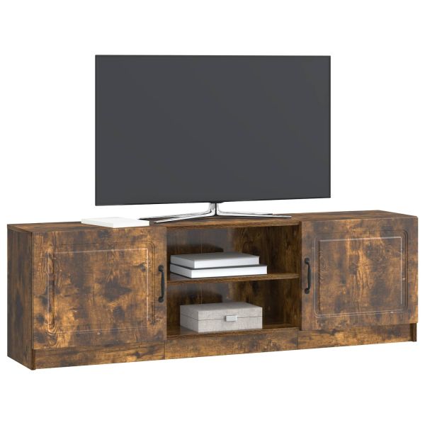ТВ шкаф Опушен дъб 150 x 31 x 47 см Инженерна дървесина