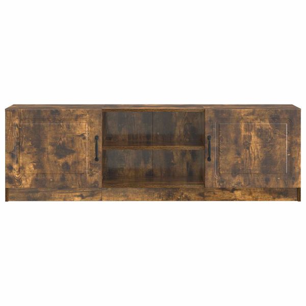 ТВ шкаф Опушен дъб 150 x 31 x 47 см Инженерна дървесина