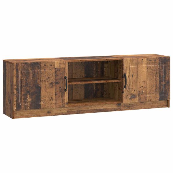 ТВ шкаф Старо дърво 150 x 31 x 47 см Инженерна дървесина