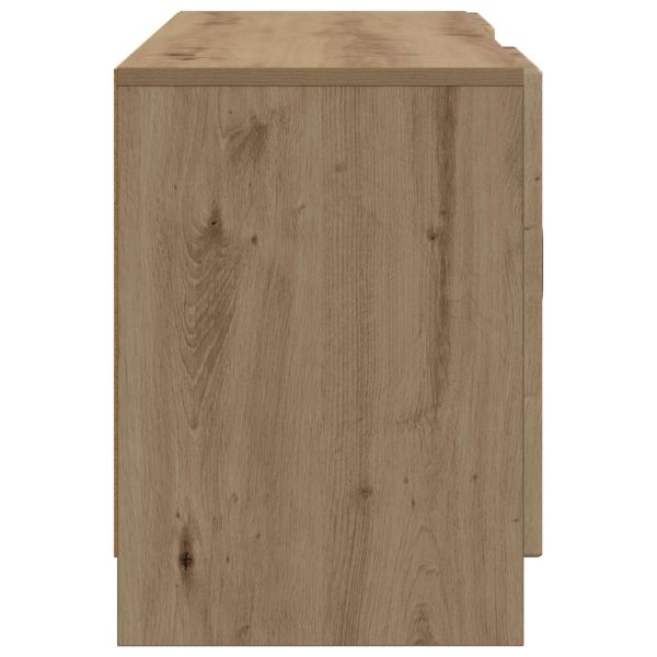 ТВ шкаф Дъб артизан 102 x 34,5 x 47 см Инженерна дървесина