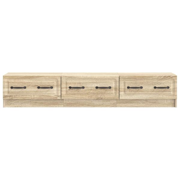 ТВ шкаф Дъб сонома 147 x 34,5 x 27 см Инженерна дървесина