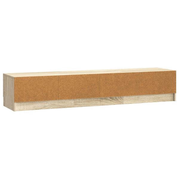 ТВ шкаф Дъб сонома 147 x 34,5 x 27 см Инженерна дървесина