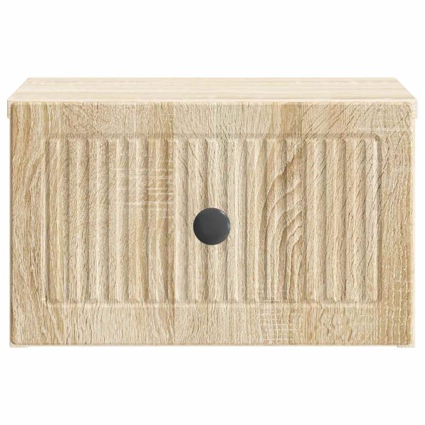 Спален шкаф с монтаж на стена Дъб сонома 33 x 34,5 x 20 см