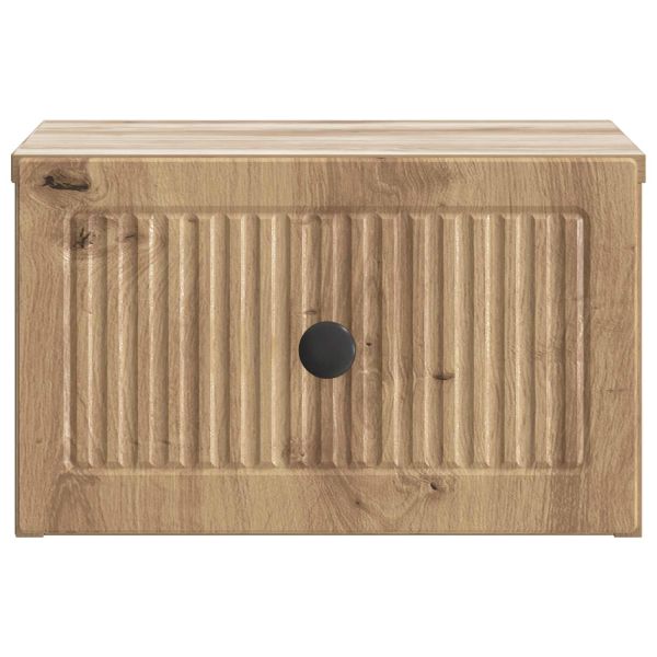 Спален шкаф с монтаж на стена Дъб артизан 33 x 34,5 x 20 см