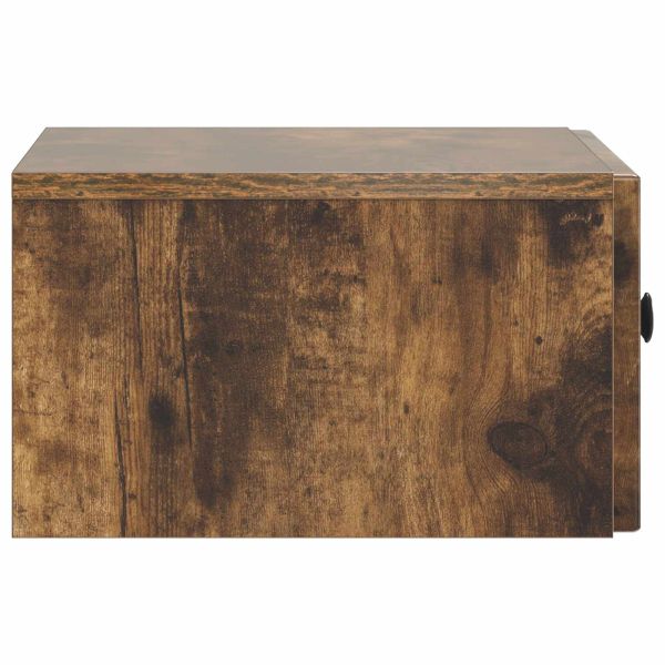 Нощен шкаф с чекмедже 2 pcs Опушен дъб 49 x 34,5 x 20 см