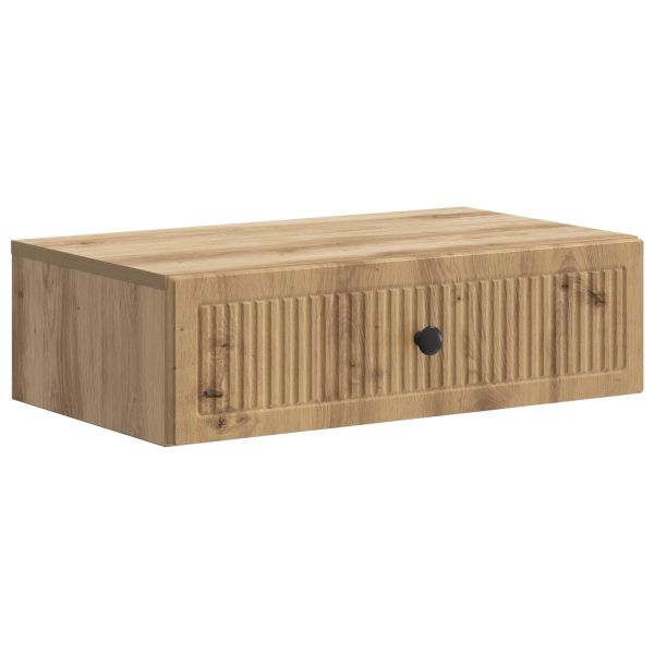 Стенен страничен масичка Дъб артизан 59 x 34,5 x 17 см