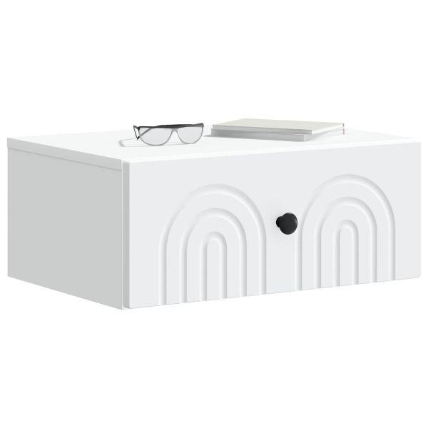Спален шкаф с монтаж на стена 2 pcs Бяло 49 x 34,5 x 20 см
