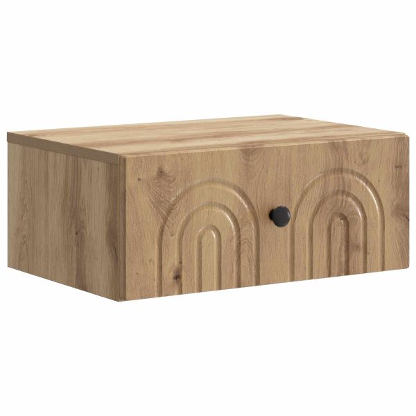 Спален шкаф с монтаж на стена Дъб артизан 49 x 34,5 x 20 см