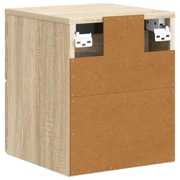Спален шкаф с монтаж на стена Дъб сонома 33 x 34,5 x 40 см