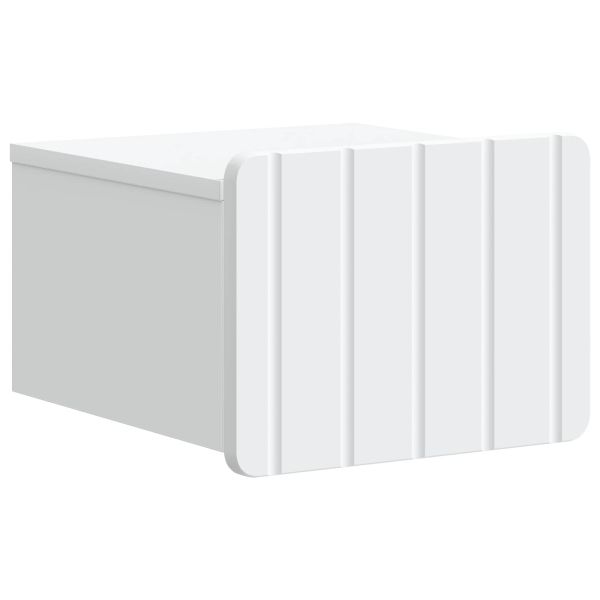 Спален шкаф с монтаж на стена 2 pcs Бяло 33 x 34,5 x 24 см