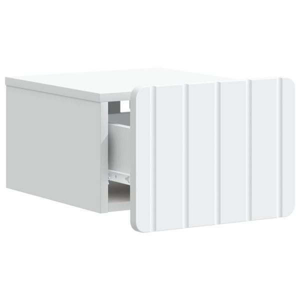 Спален шкаф с монтаж на стена 2 pcs Бяло 33 x 34,5 x 24 см