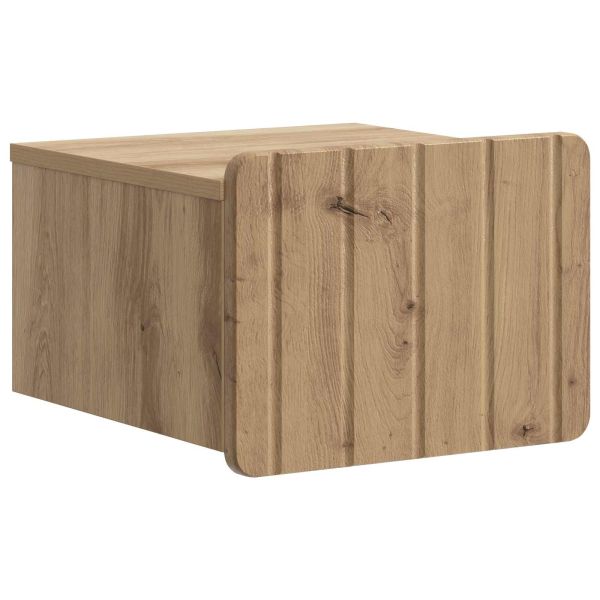 Спален шкаф с монтаж на стена Дъб артизан 33 x 34,5 x 24 см