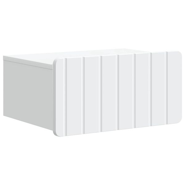Спален шкаф с монтаж на стена 2 pcs Бяло 49 x 34,5 x 24 см