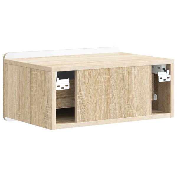 Спален шкаф с монтаж на стена Дъб сонома 49 x 34,5 x 24 см