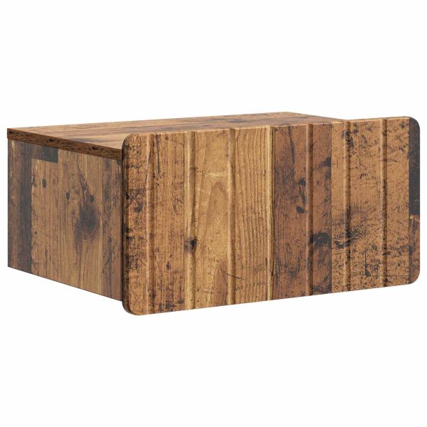 Спален шкаф с монтаж на стена Старо дърво 49 x 34,5 x 24 см