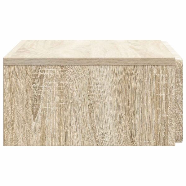 Стенен страничен масичка Дъб сонома 59 x 34,5 x 17 см