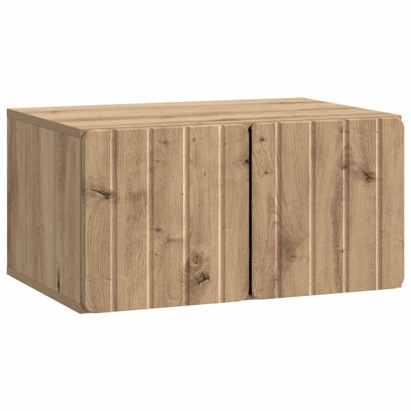 Стенно монтиран ТВ шкаф Дъб артизан 59,5 x 41 x 30 см